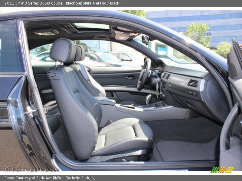  2011 3 Series 335is Coupe Black Interior