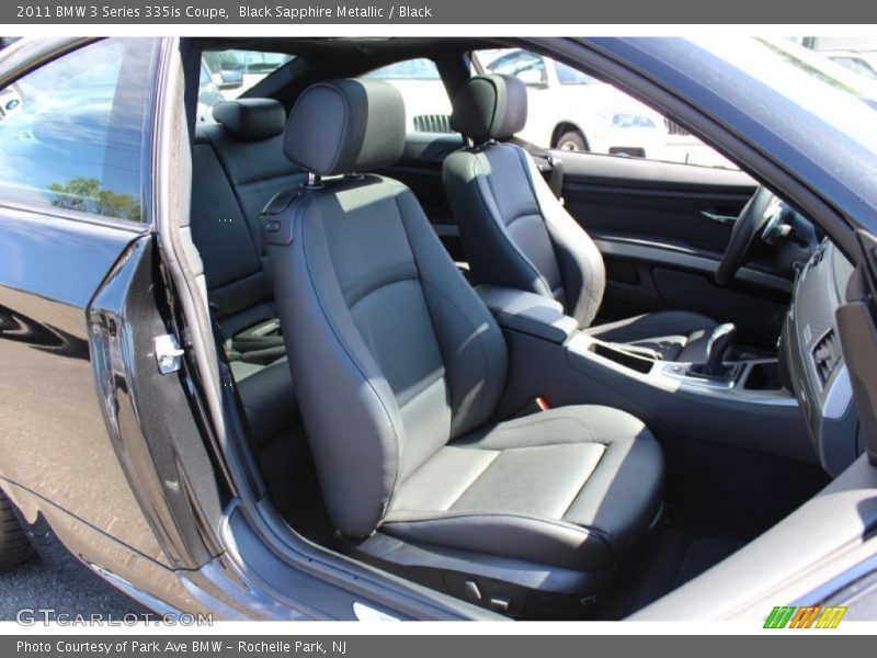  2011 3 Series 335is Coupe Black Interior
