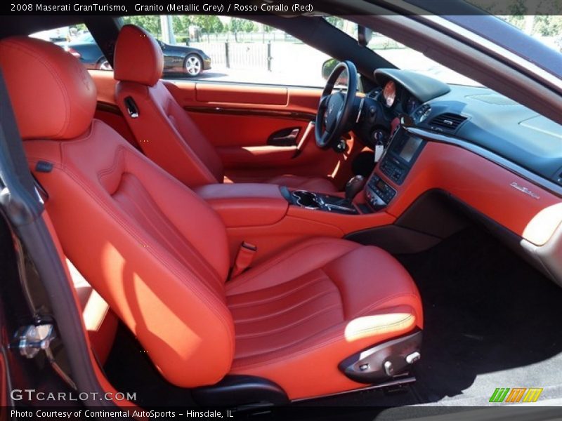  2008 GranTurismo  Rosso Corallo (Red) Interior