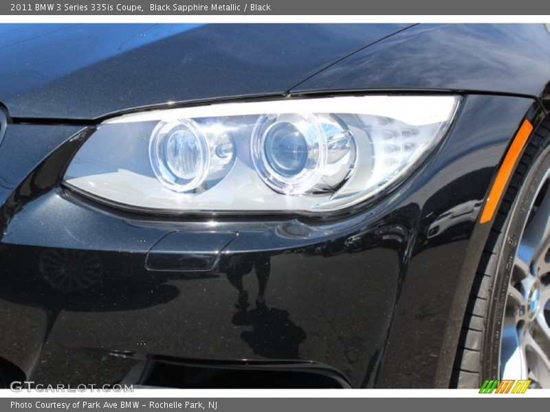 Black Sapphire Metallic / Black 2011 BMW 3 Series 335is Coupe