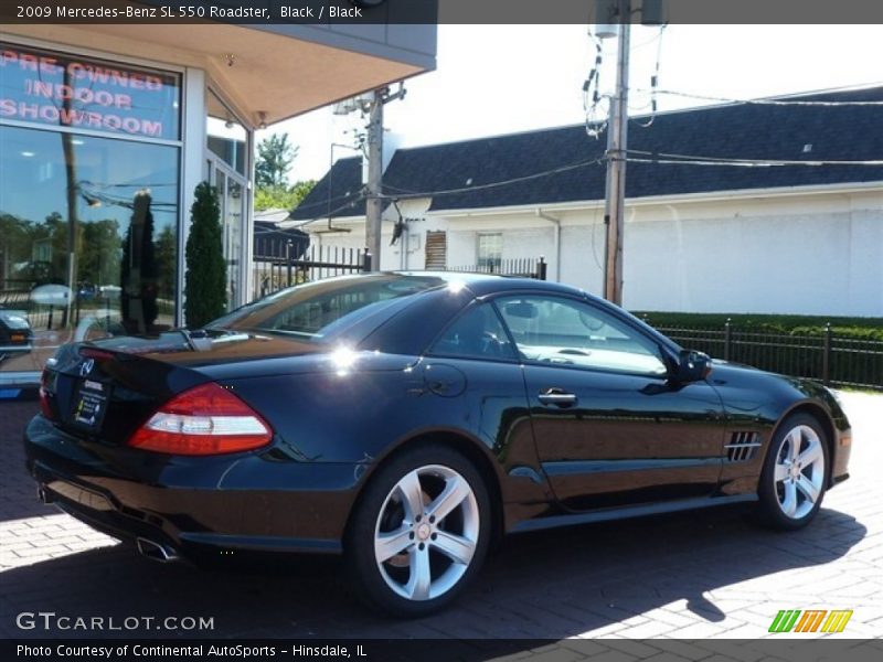  2009 SL 550 Roadster Black