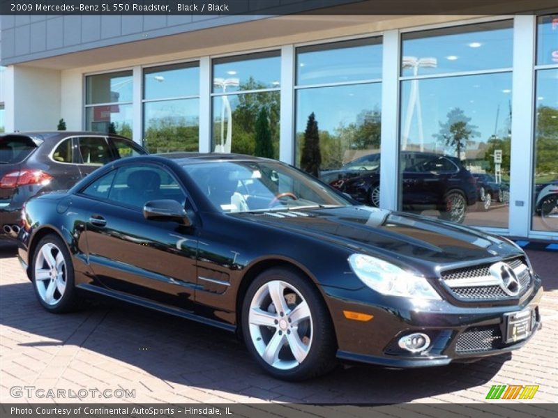 2009 SL 550 Roadster Black