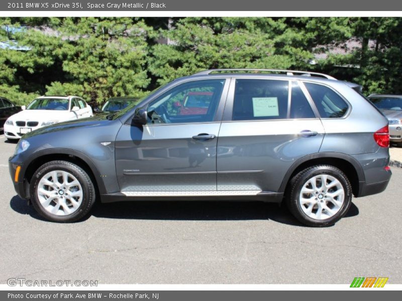 Space Gray Metallic / Black 2011 BMW X5 xDrive 35i