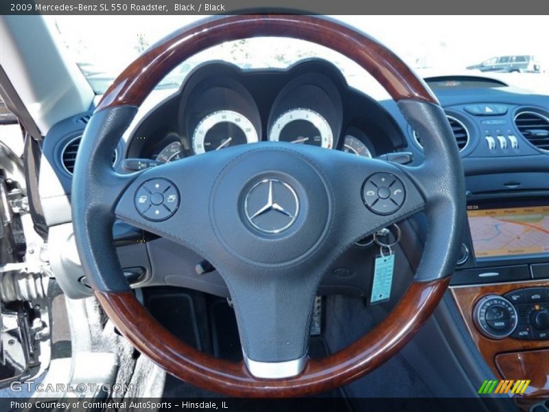  2009 SL 550 Roadster Steering Wheel