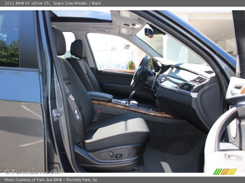 Space Gray Metallic / Black 2011 BMW X5 xDrive 35i