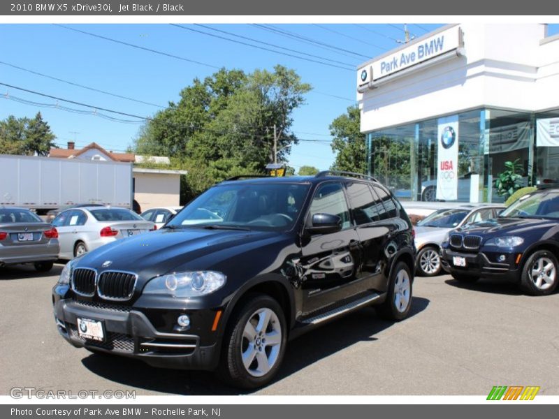 Jet Black / Black 2010 BMW X5 xDrive30i