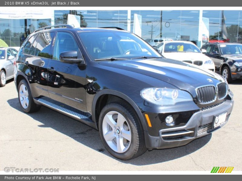 Jet Black / Black 2010 BMW X5 xDrive30i