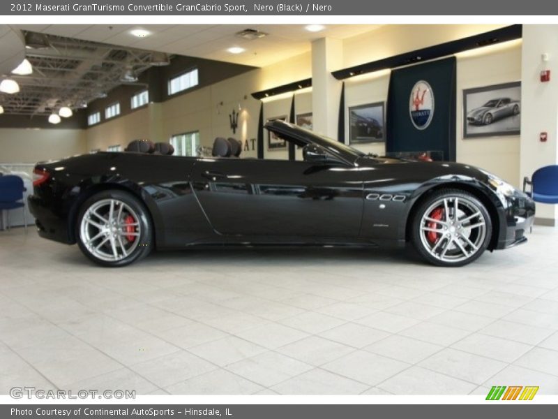  2012 GranTurismo Convertible GranCabrio Sport Nero (Black)