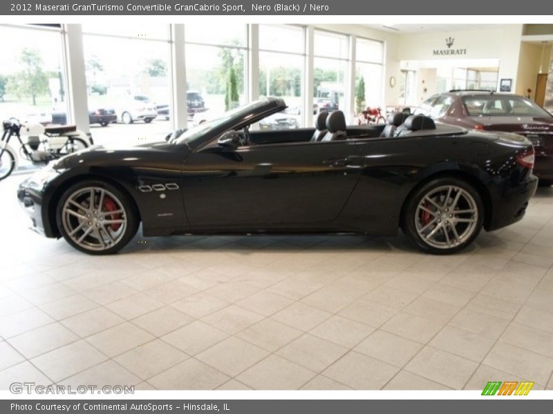  2012 GranTurismo Convertible GranCabrio Sport Nero (Black)