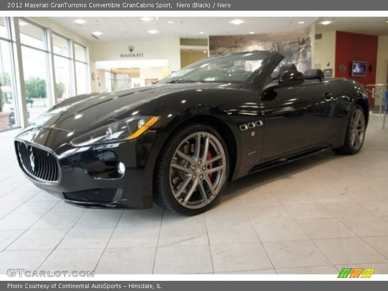 Front 3/4 View of 2012 GranTurismo Convertible GranCabrio Sport