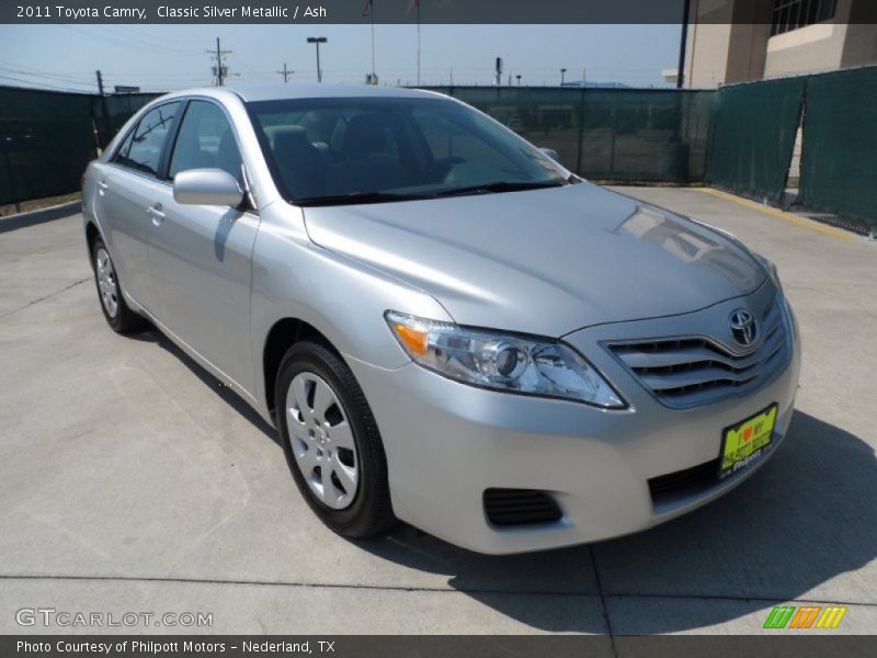 Classic Silver Metallic / Ash 2011 Toyota Camry