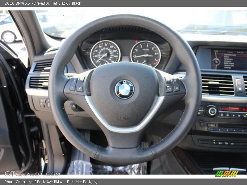 Jet Black / Black 2010 BMW X5 xDrive30i