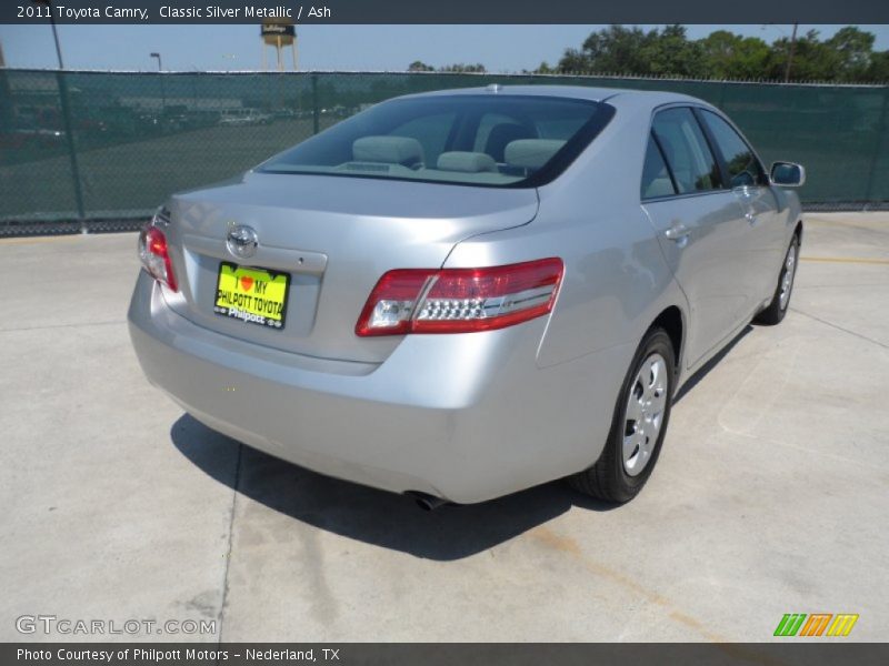 Classic Silver Metallic / Ash 2011 Toyota Camry