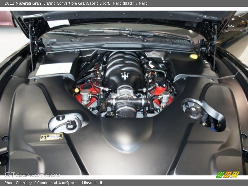 2012 GranTurismo Convertible GranCabrio Sport Engine - 4.7 Liter DOHC 32-Valve VVT V8