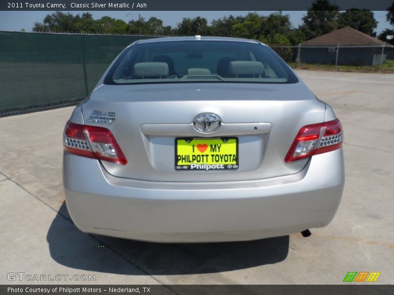 Classic Silver Metallic / Ash 2011 Toyota Camry