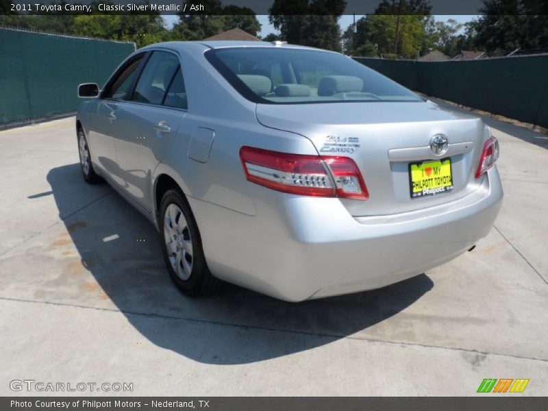 Classic Silver Metallic / Ash 2011 Toyota Camry