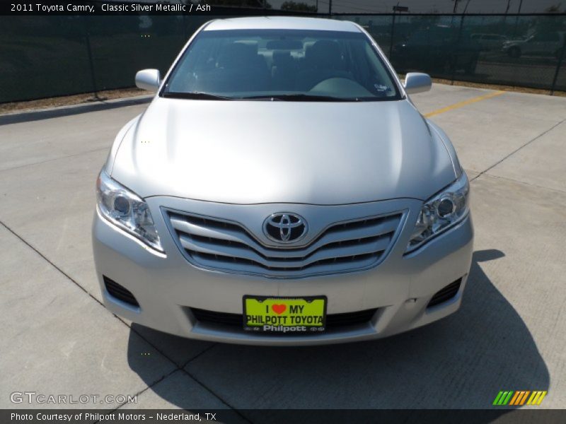 Classic Silver Metallic / Ash 2011 Toyota Camry