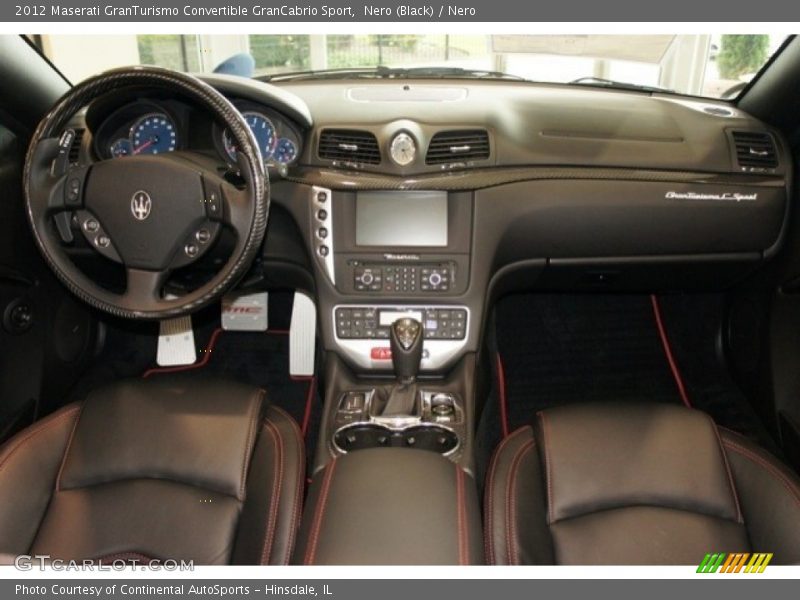 Dashboard of 2012 GranTurismo Convertible GranCabrio Sport