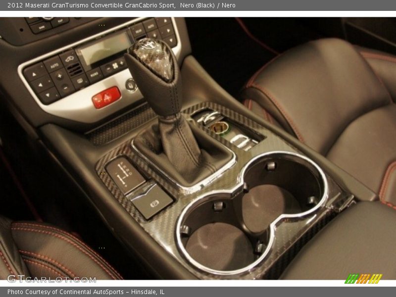  2012 GranTurismo Convertible GranCabrio Sport 6 Speed ZF Paddle-Shift Automatic Shifter