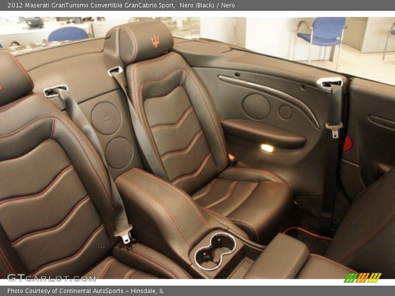  2012 GranTurismo Convertible GranCabrio Sport Nero Interior