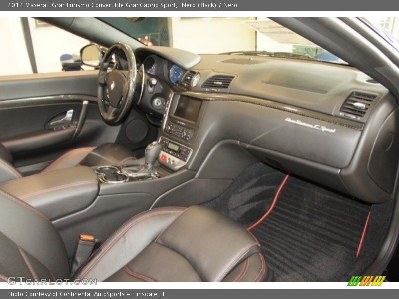 Dashboard of 2012 GranTurismo Convertible GranCabrio Sport