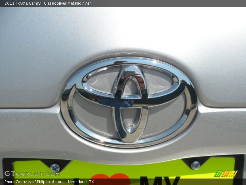 Classic Silver Metallic / Ash 2011 Toyota Camry