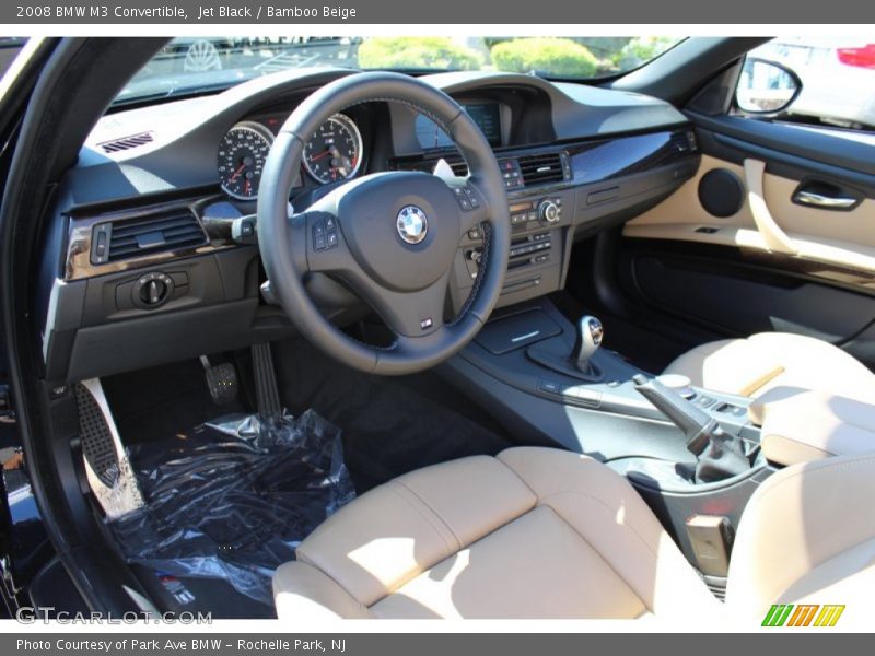  2008 M3 Convertible Bamboo Beige Interior