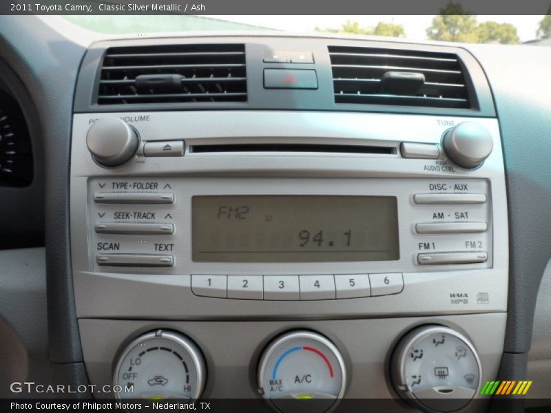 Classic Silver Metallic / Ash 2011 Toyota Camry