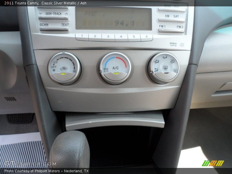 Classic Silver Metallic / Ash 2011 Toyota Camry
