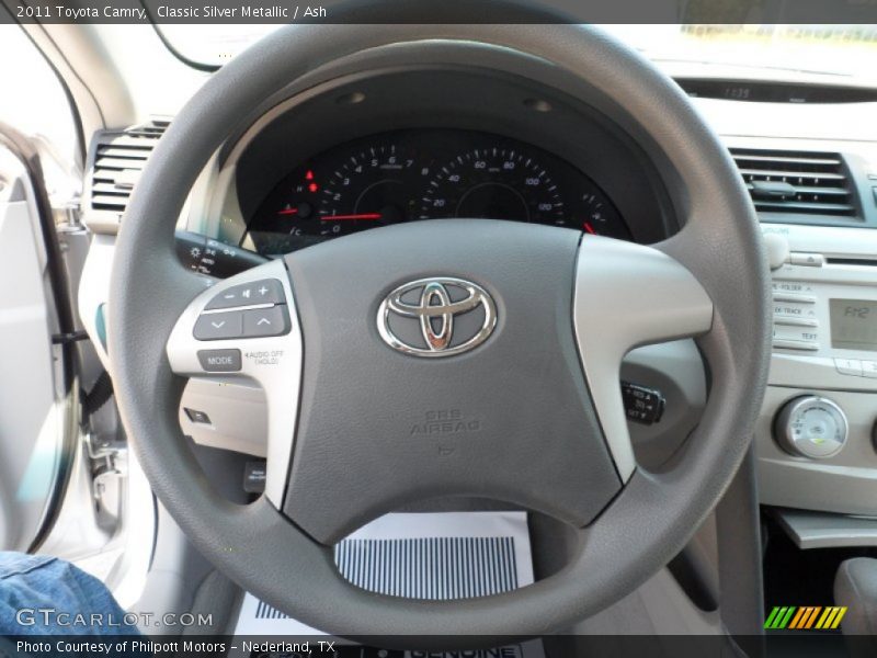 Classic Silver Metallic / Ash 2011 Toyota Camry