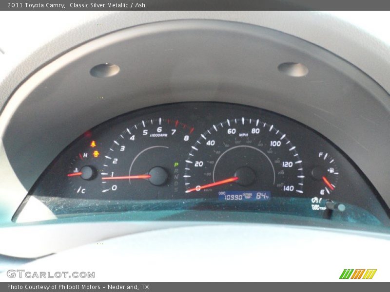 Classic Silver Metallic / Ash 2011 Toyota Camry