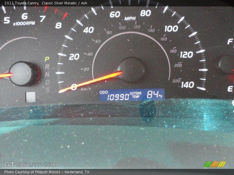 Classic Silver Metallic / Ash 2011 Toyota Camry