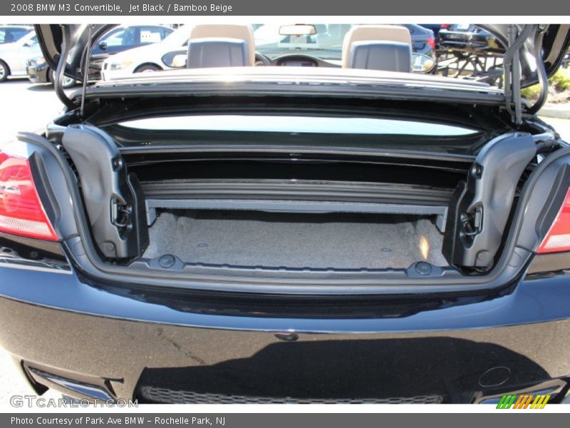 Jet Black / Bamboo Beige 2008 BMW M3 Convertible