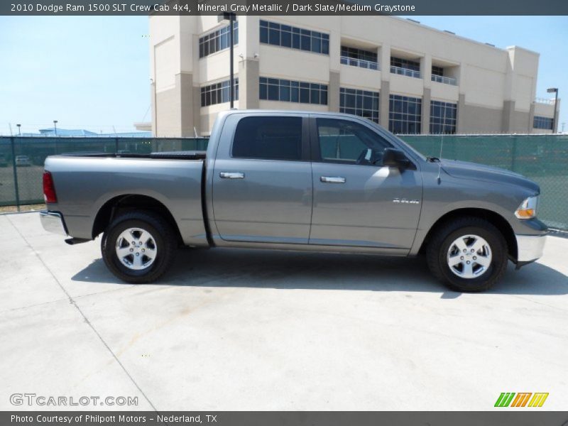  2010 Ram 1500 SLT Crew Cab 4x4 Mineral Gray Metallic