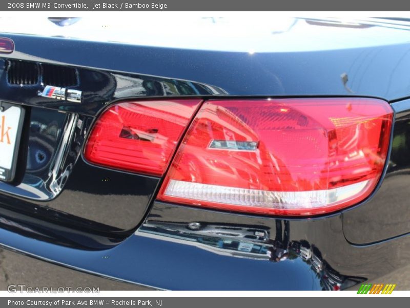 Jet Black / Bamboo Beige 2008 BMW M3 Convertible