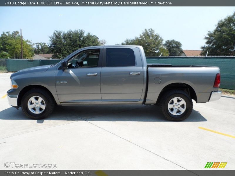  2010 Ram 1500 SLT Crew Cab 4x4 Mineral Gray Metallic