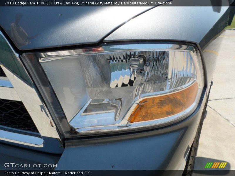 Mineral Gray Metallic / Dark Slate/Medium Graystone 2010 Dodge Ram 1500 SLT Crew Cab 4x4