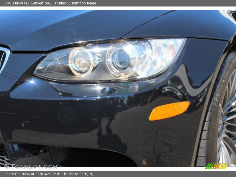 Jet Black / Bamboo Beige 2008 BMW M3 Convertible