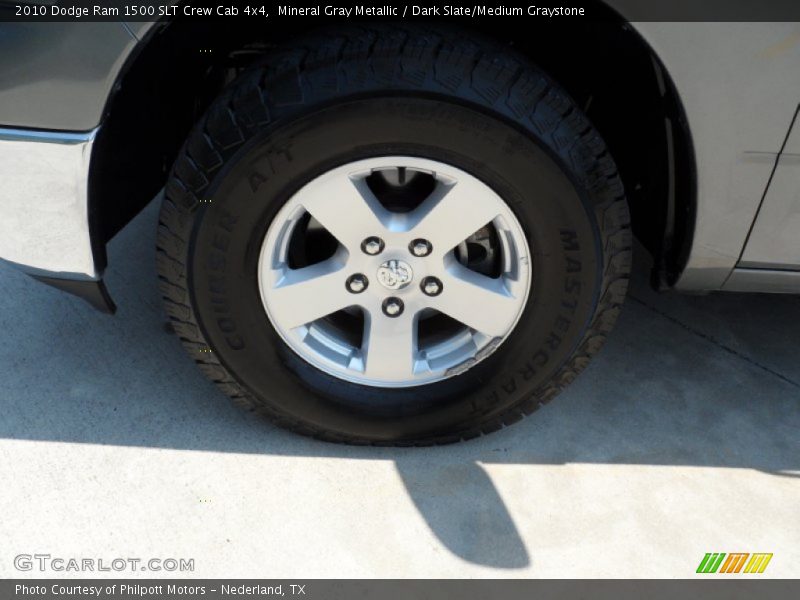 Mineral Gray Metallic / Dark Slate/Medium Graystone 2010 Dodge Ram 1500 SLT Crew Cab 4x4