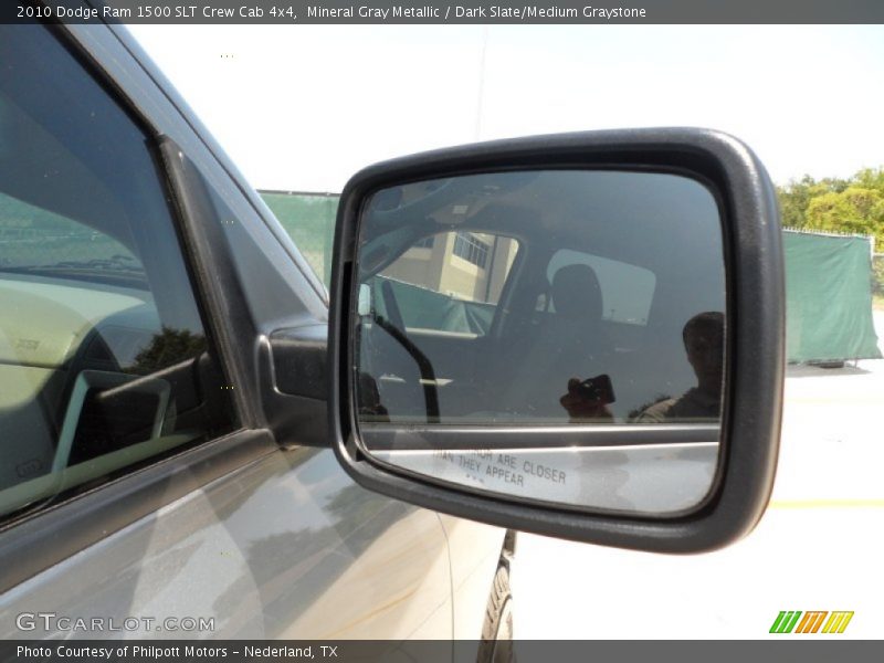 Mineral Gray Metallic / Dark Slate/Medium Graystone 2010 Dodge Ram 1500 SLT Crew Cab 4x4