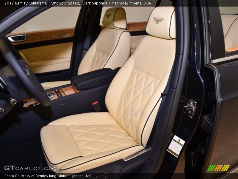  2012 Continental Flying Spur Speed Magnolia/Imperial Blue Interior