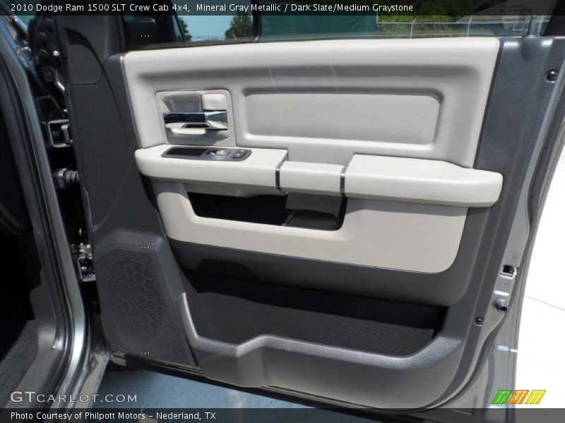 Mineral Gray Metallic / Dark Slate/Medium Graystone 2010 Dodge Ram 1500 SLT Crew Cab 4x4