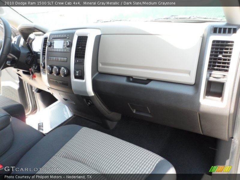 Mineral Gray Metallic / Dark Slate/Medium Graystone 2010 Dodge Ram 1500 SLT Crew Cab 4x4
