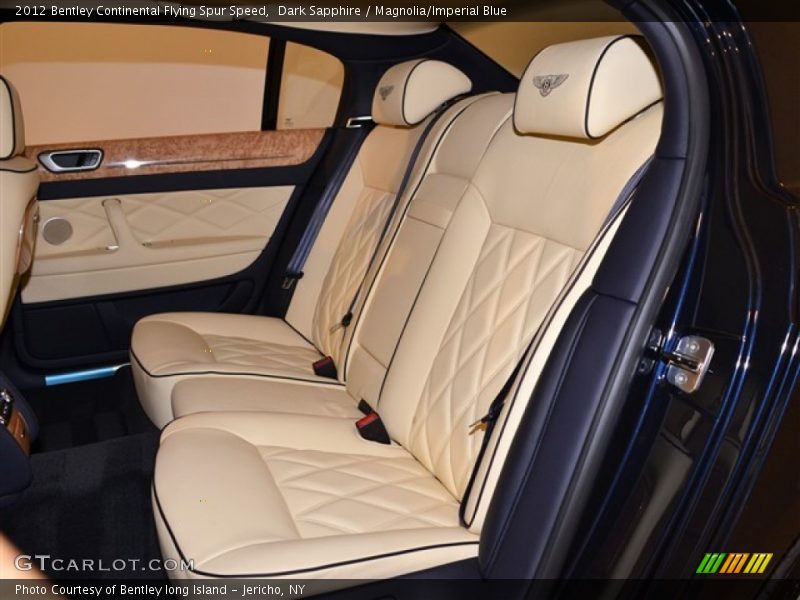  2012 Continental Flying Spur Speed Magnolia/Imperial Blue Interior