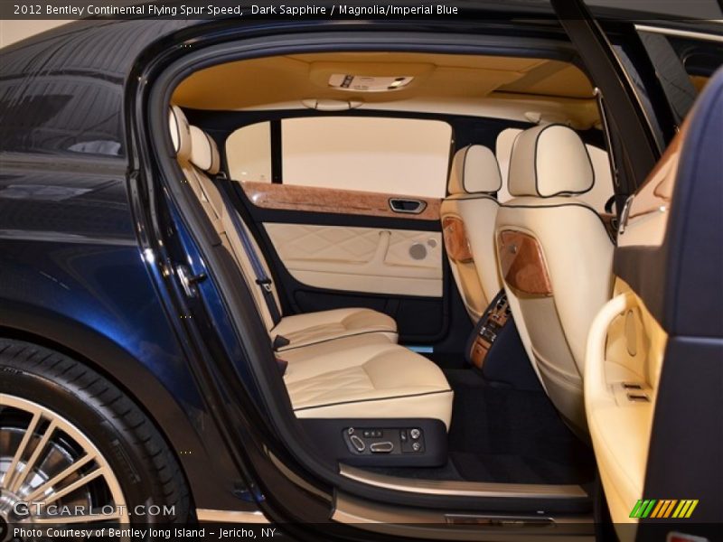  2012 Continental Flying Spur Speed Magnolia/Imperial Blue Interior