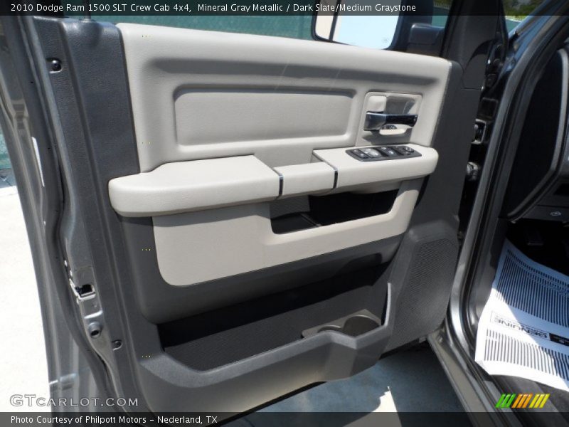 Mineral Gray Metallic / Dark Slate/Medium Graystone 2010 Dodge Ram 1500 SLT Crew Cab 4x4