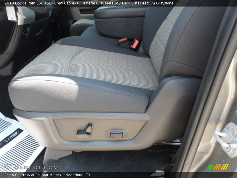 Mineral Gray Metallic / Dark Slate/Medium Graystone 2010 Dodge Ram 1500 SLT Crew Cab 4x4