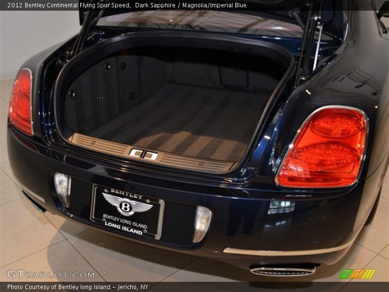  2012 Continental Flying Spur Speed Trunk