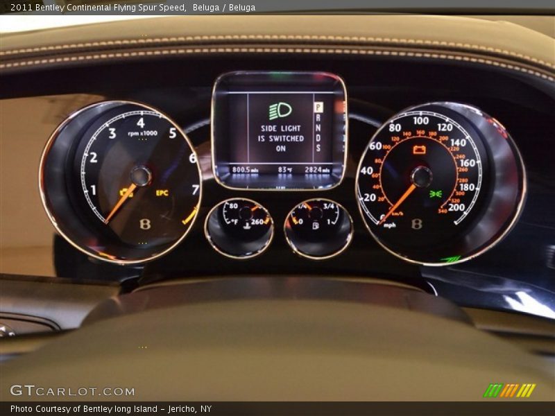  2011 Continental Flying Spur Speed Speed Gauges