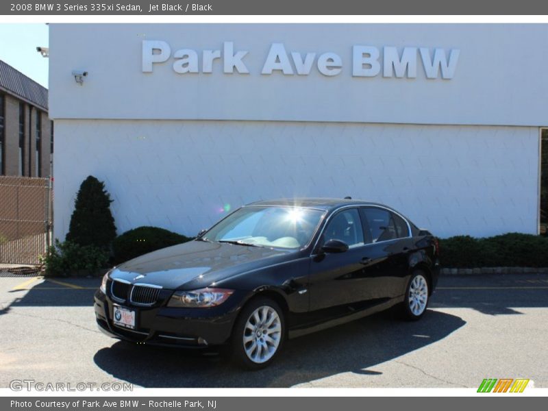 Jet Black / Black 2008 BMW 3 Series 335xi Sedan